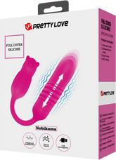 Pretty Love Nobikuma Vibrating & Rechargeable Love Egg Massager Pink Love Eggs and Kegel Exercisers